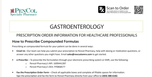 RX Template - Gastroenterology (Pencol)