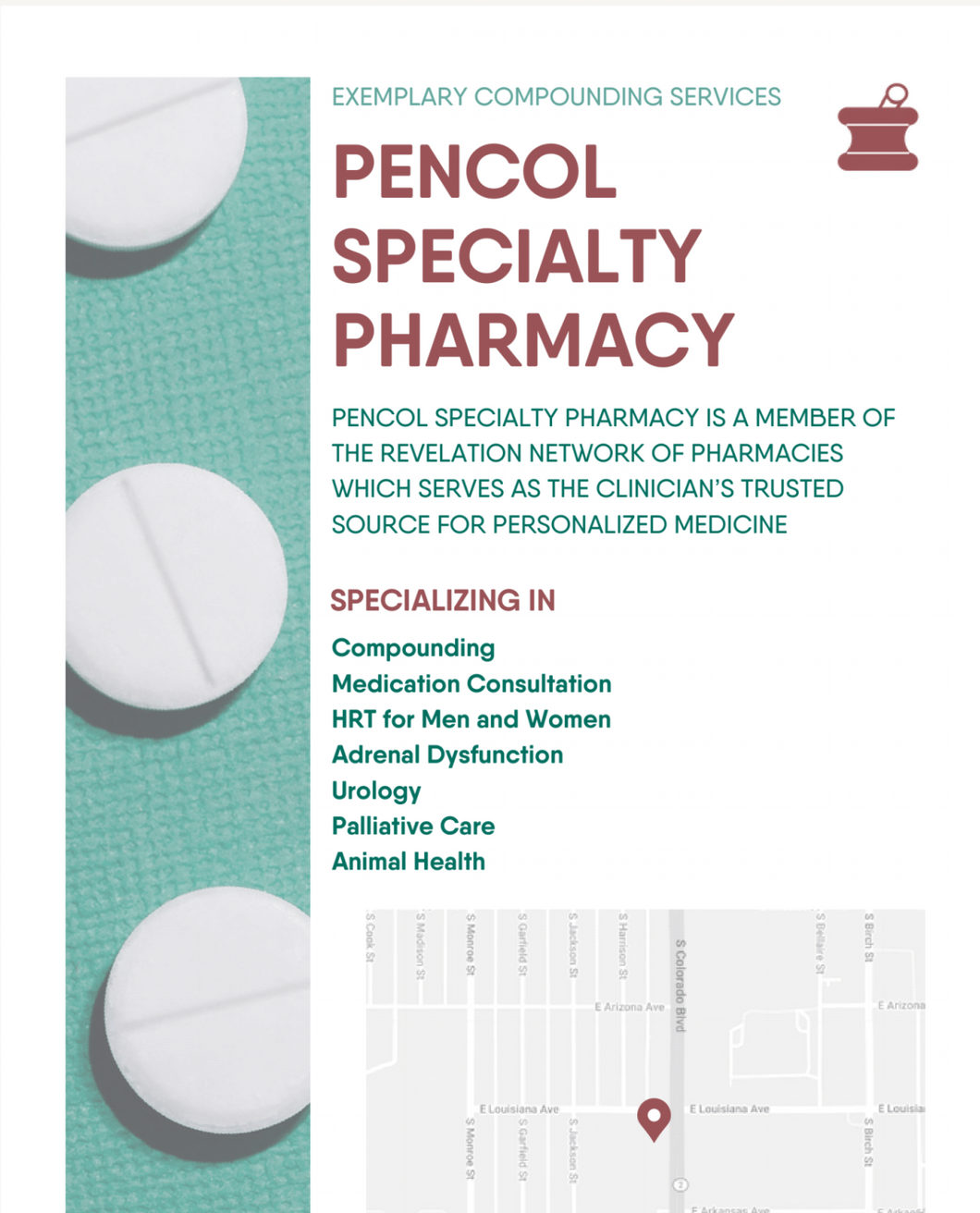 Patient Handout- Pencol Information Handout