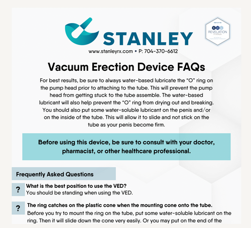 Patient Handout - Vacuum Erection Device FAQs Stanley