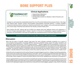 Bone Support Plus Handout (Pharmacist Formulations)