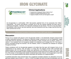 Iron Glycinate 120ct Handout (Pharmacist Formulations)