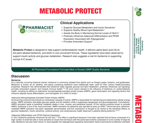 Metabolic Protect Handout (Pharmacist Formulations)