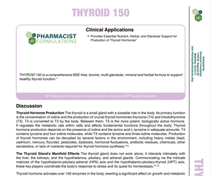 Thyroid 150 Handout (Pharmacist Formulations)