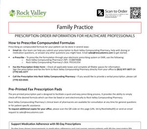 RX Template - Family Practice (Rock Valley)