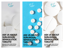 Load image into Gallery viewer, Bag Stuffers - Ask Us About Sublingual Semaglutide Tablets (All Pharmacy Variations)