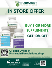 Load image into Gallery viewer, Flyer - 10% Off Supplements (All Pharmacies)