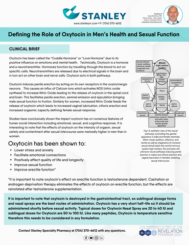 Defining the Role of Oxytocin in Men’s Health and Sexual Function (Stanley)