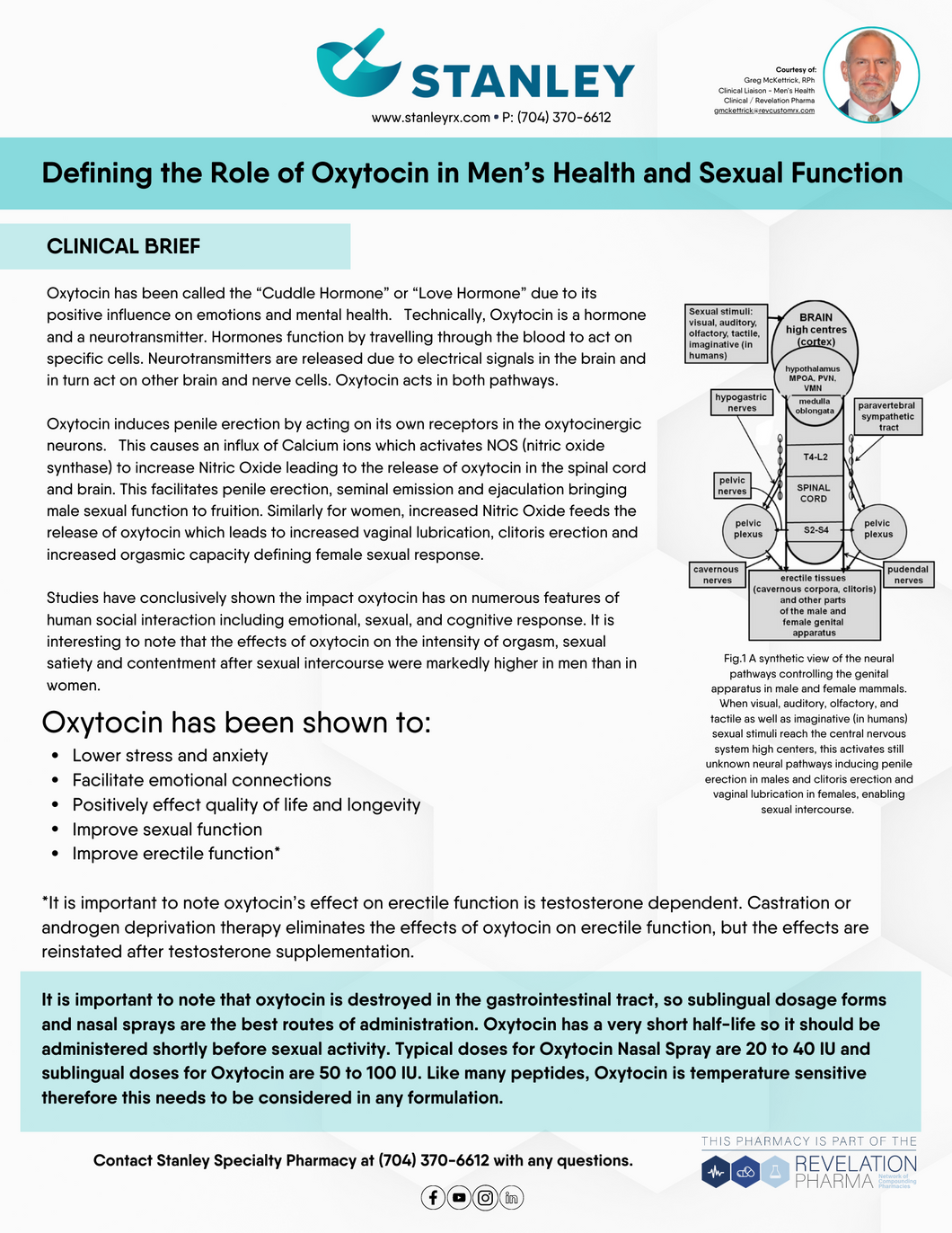 Defining the Role of Oxytocin in Men’s Health and Sexual Function (Stanley)