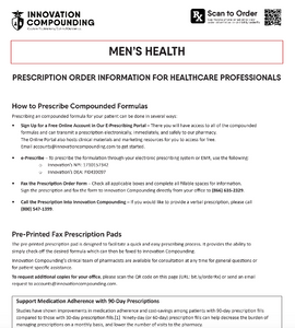 Innovation Compounding - RX Template - Men's Health