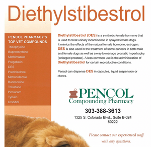 Diethylsilbestrol Flyer - Pencol