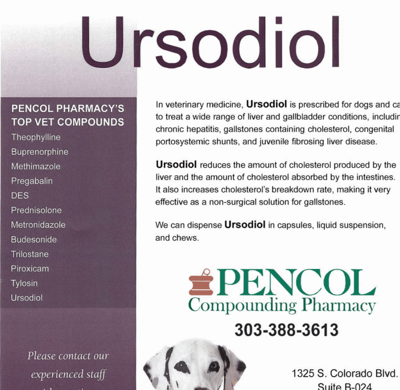 Ursodiol Flyer - Pencol