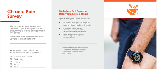 Patient Handout: Trifold - Pain Management (Pharmacy Specialists)