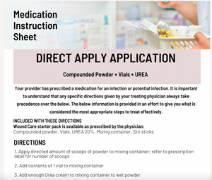 MIS Direct Apply Application - Compounded Powder and Vials andUrea (PENCOL)