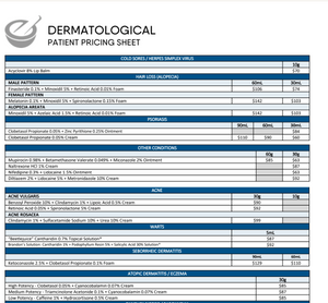 Patient Pricing Dermatology - Everwell