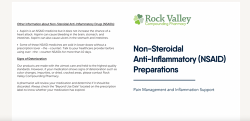 Patient Handout - NSAIDs (Rock Valley)