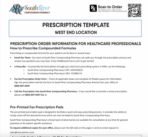 RX Template Coversheet - South River West End Location