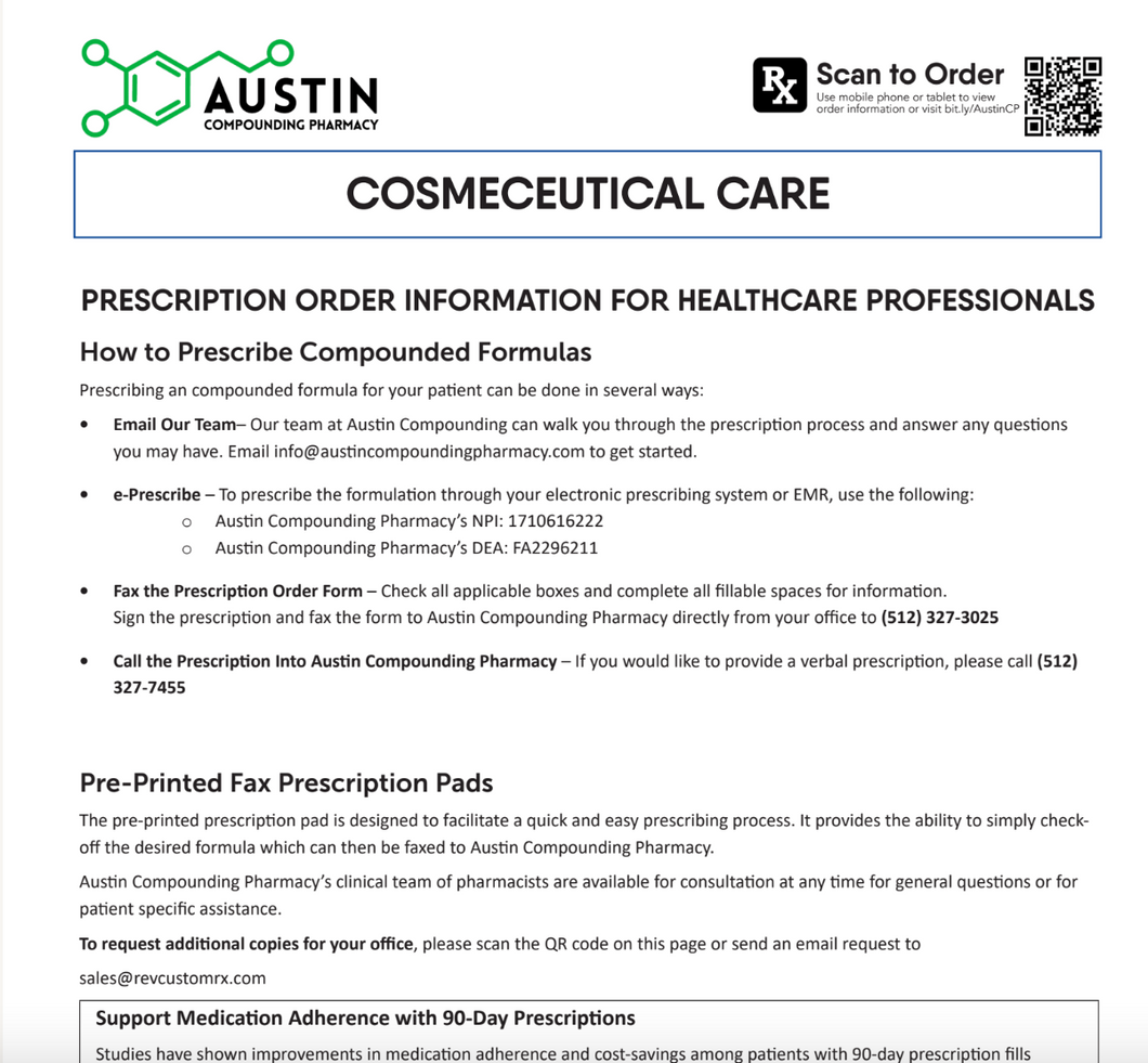 RX Template - Cosmeceutical (Austin)