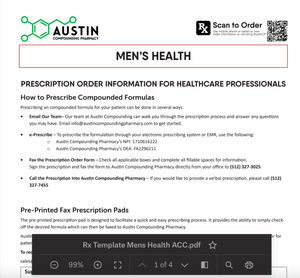 RX Template - Men's Health (Austin)