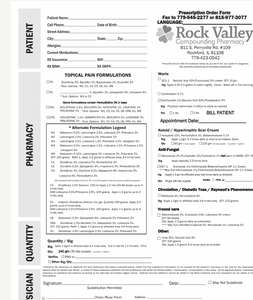 RX Template - Podiatry (RVCP)